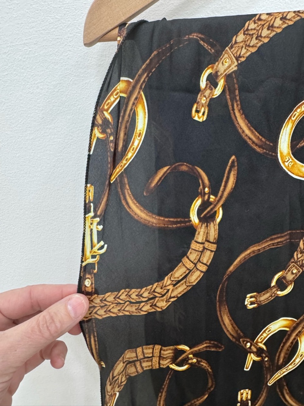Lauren Ralph Lauren Equestrian Scarf cute classic design - Picture 4 of 5